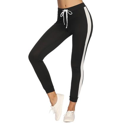 JuliaFashion-Jogger Dance Sport Pants Skinny Tracksuit Bottom