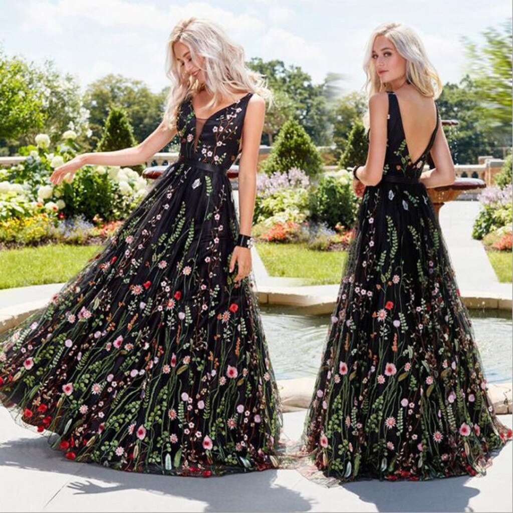 JuliaFashion - 2024 Vintage Maxi Long Dress for Parties