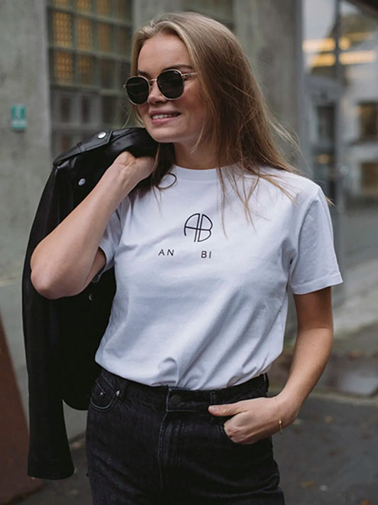 JuliaFashion-2024 Vintage Letter Tee