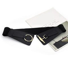 JuliaFashion-Elastic Vintage Luxury Ladies Wide Belt