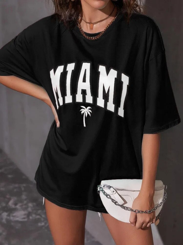 JuliaFashion-Miami Coconut Palm Beach Tee