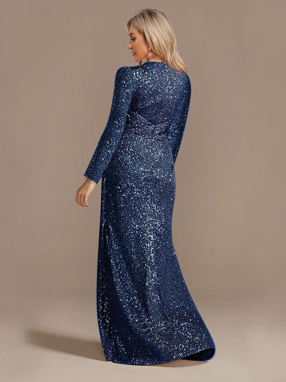 JuliaFashion - 2024 Wedding Sequins Guests Prom Cocktail Dresses