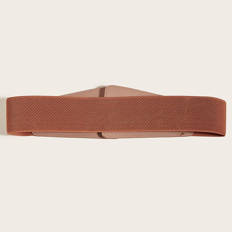 JuliaFashion-Elastic Vintage Luxury Ladies Wide Belt