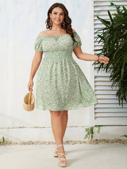 JuliaFashion-Off Shoulder Casual Elegant Midi Green Dresses