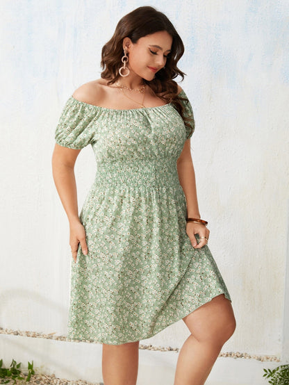 JuliaFashion-Off Shoulder Casual Elegant Midi Green Dresses