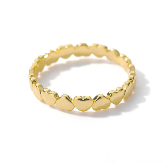 JuliaFashion - 2024 Vintage Heart Stainless Steel Ring