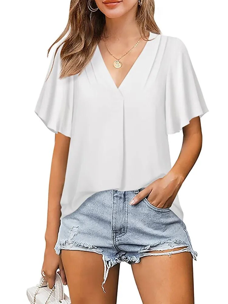 JuliaFashion-Office Work Lady Blouse