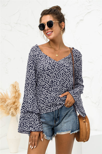 Floral Summer Long Sleeve T-Shirts