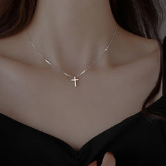 JuliaFashion - 2024 Vintage Cross Pendant Necklace