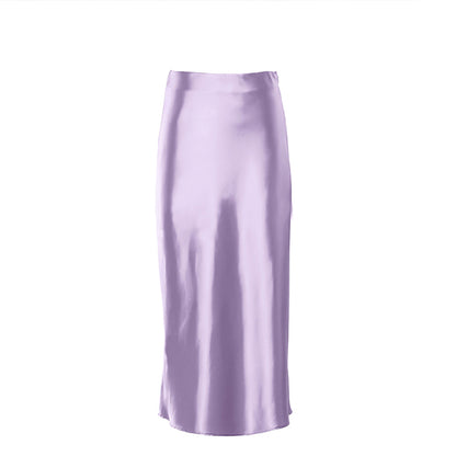 Women Y2K Vintage Casual High Waist Mid-Length Midi Skirts