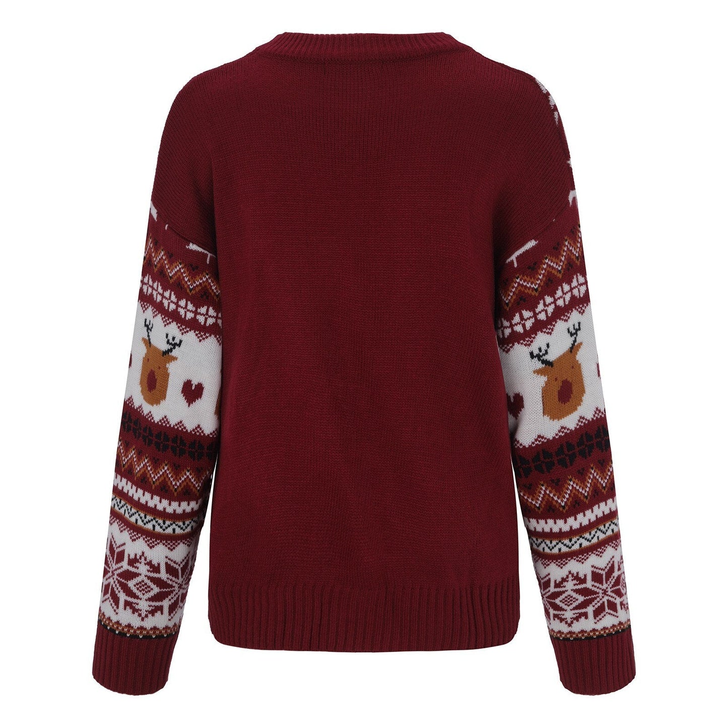 JuliaFashion-Christmas Winter Long Cardigans Women Button Front Sweater