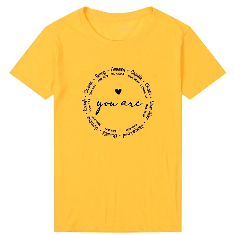 JuliaFashion - 2024 Streetwear Christian Cotton Tee