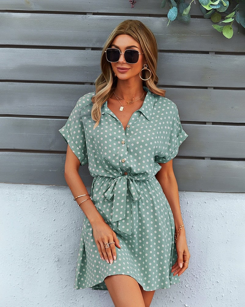 JuliaFashion-Women Beach Summer Dress