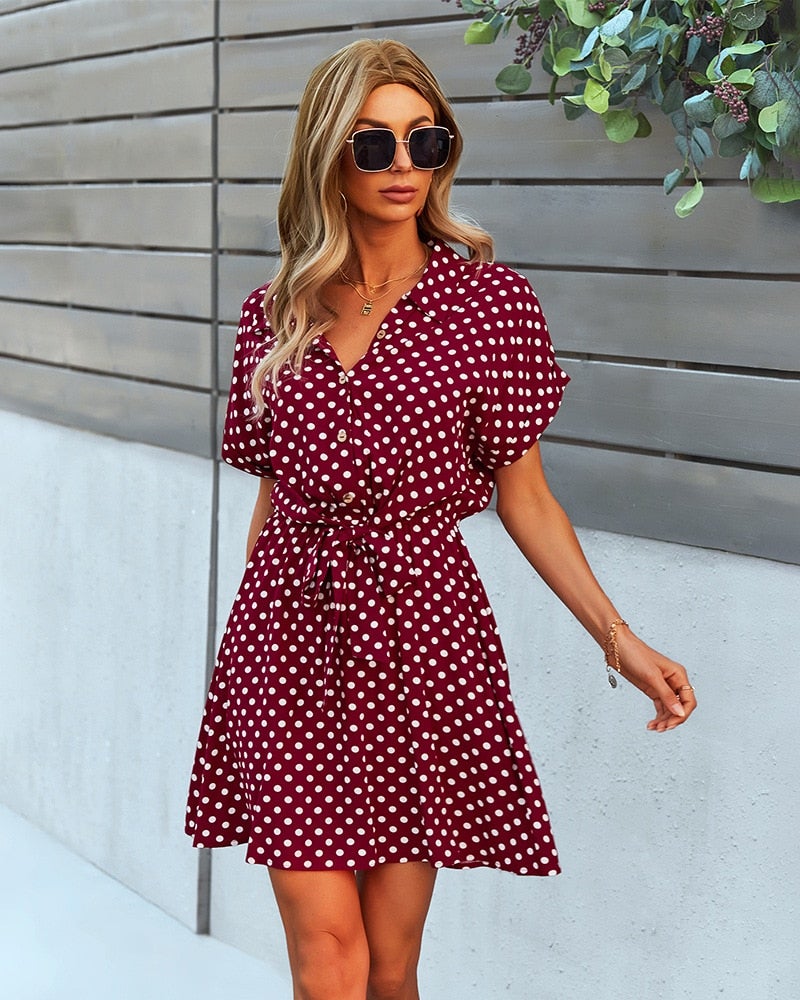 JuliaFashion-Women Beach Summer Dress